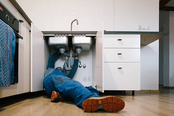 Professional Drain Cleaning technician working in Watertown, FL
